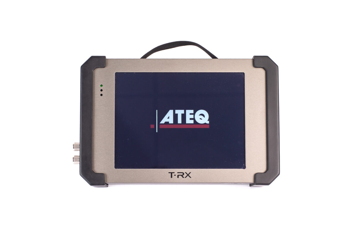 T-RX with ATEQ Logo black background