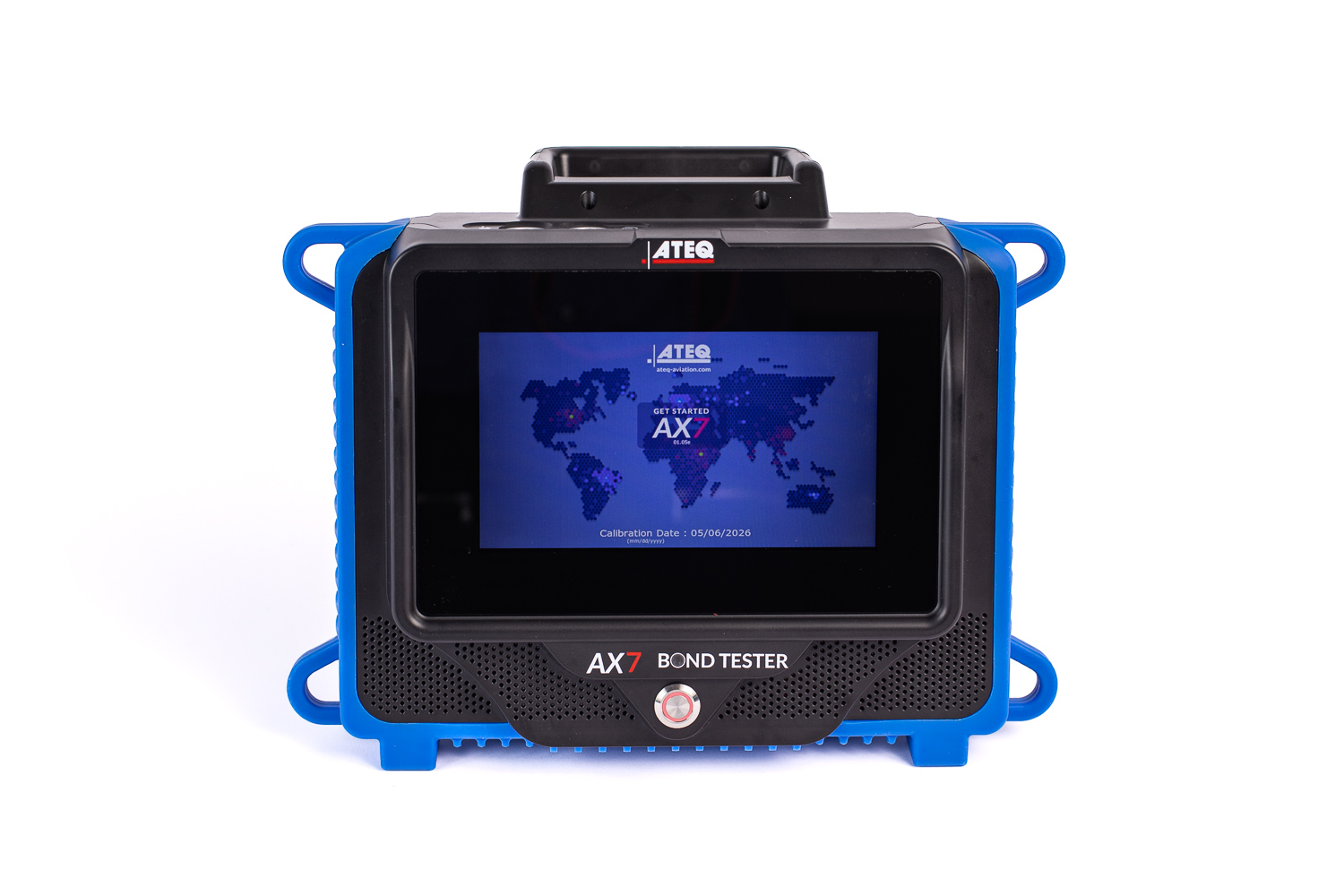 AX7 front with interface AX7 front with interface