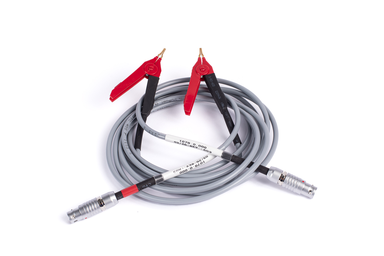 [10790000] Small Kelvin clip with 2m cable - for AX7